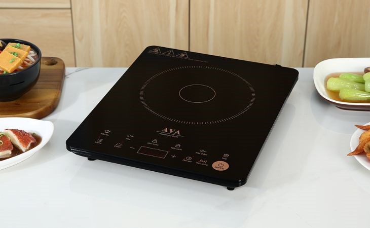 Bếp từ AVA MD-DC01 được trang bị 7 chế độ nấu được cài đặt sẵn Bếp từ AVA MD-DC01 được trang bị 7 chế độ nấu được cài đặt sẵn